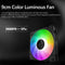 CR1200E 2 Heat Pipe CPU Cooler RGB 3Pin Cooling Fans Heatsink Light Fan Radiator