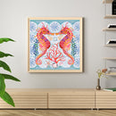 Diamond Painting 5D DIY Sea Horse Full Round Drill Rhinestone Picture Kit Newly