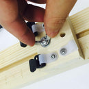 DIY Paracord Jigs Bracelet Maker Knot Maker Braided Parachute String Wood J