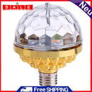 6W RGB LED Stage Light 110V-240V Par Light Rotate Crystal Magic Ball Bulb f