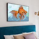 Oil Paint Fish By Numbers Coloring Picture Digital Drawing L378