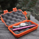 Outdoor Waterproof Sealed Case Dustproof EDC Tools Storage Box (Orange) Newly