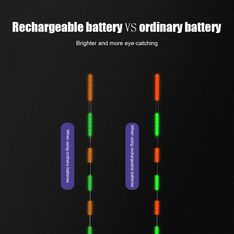 Electric Fishing Floats Rechargeable CR425 Battery USB Charger for Fishing Buoy