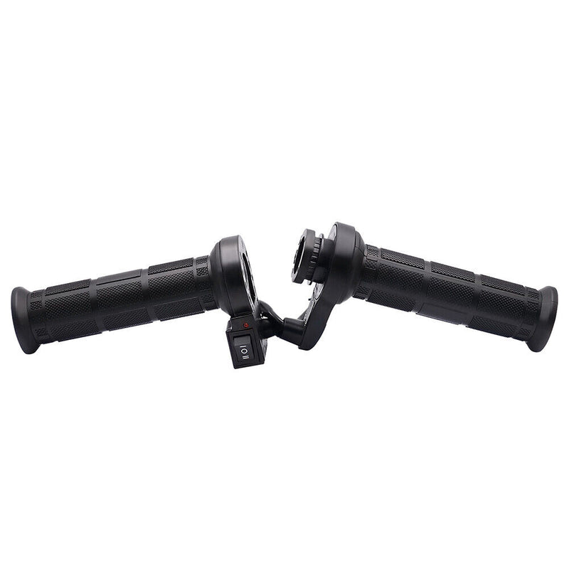 1 Pair 12V Motorcycle Heated Handlebar Grips Warmth Electric Handle Grip Newly