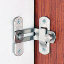 90 Degree Right Angle Door Anti Thief Household Hotel Safety Guard Bolt