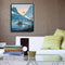 Wall Art Home Decor Lake Boat Oil Painting Acrylic Canvas Paints Picture Ar