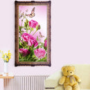 5D DIY Diamond Painting Rose Cross Stitch Embroidery Rhinestones Mosaic Kit