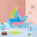 Wooden Fun Kindergarten Stacking Game Toys Early Education Puzzle for Kids