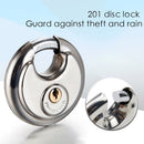 Anti-knock All copper core Home Outdoor Safety Padlock Pancake Padlock Locks