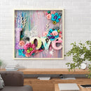 Diamond Painting Letters Full Square Drill Picture of Rhinestone DIY Drawing