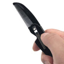 Hair Beard Care Moustache Styling Comb Man Woman Folding Portable Pocket Clip