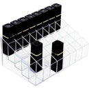 Acrylic Lipstick Organizer Holder Stand 40 Slot Cosmetic Makeup T4W4 Case E6B4