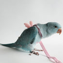 Ultra Light Parrot Flying Sling Leash Training Bird Traction Strap (Pink) Newly