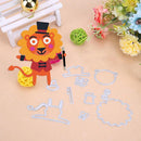 One Set DIY Zoo Metal Cutting Dies Scrapbook Emboss Stencils(MS255)