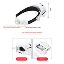 Magnifying Glasses LED Light Head Loupe Reading Repair Headband Magnifier