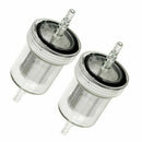Pcs Professional Inline Gas 4 mm Kit Motorcycle Gasoline Clear Hose Fuel Filter