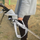 Golf Club Carrier Bag Nylon Driving Range Course Training Case (White) Newly