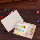 #A 10pcs Retro Stamps Wax Seal Kit for Gift Box Invitation Envelope Decor Tools