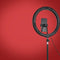 with Tripod LED Ring Light Selfie Video Light 8 Colors RGBW USB 10 Modes