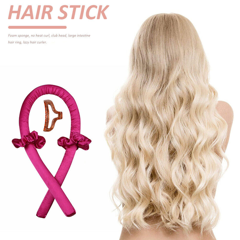 Sponge Hair Roller No Heat Hair Wave Curler Sleeping Hairdressing Tool (17)