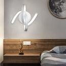 Spiral LED Wall Light Bedside Aisle Bedroom Decorative Lamp (White Light) Newly
