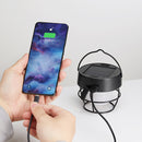 LED Outdoor Solar Lamp 3000mAh Camping Light 6 Modes Tent Lantern for BBQ Hik