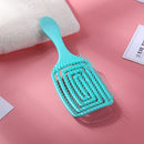 Hollow Hair Scalp Massage Comb Salon Dry Wet Hairdressing Styling Tool Hairbr