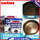 Stainless Steel Kitchen Dishes Cleaning Paste Stains Rust Cleaner Tools