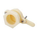 Nylon Bee Extractor Honey Tap Gate Valve Gardening Beekeeping Equip (White)