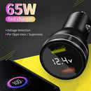 Car Fast Charger SUPERVOOC 2.0 SuperDart Type-C Cable For Huawei OnePlus Oppo