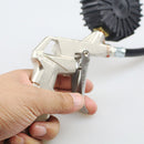 AUTO TRUCK TYRE TIRE AIR INFLATOR DIAL PRESSURE METER GAUGE COMPRESSOR TOOL