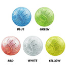 Plastic Mini Jogging Ball Pet Hamster Gerbil Running Ball Play Toys (Red)