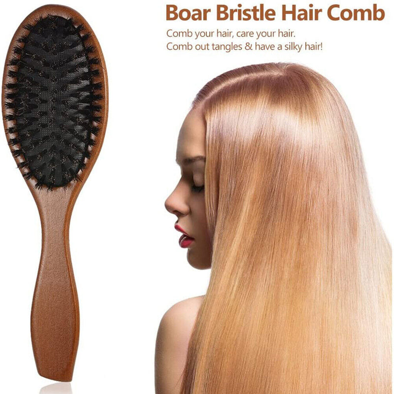 Curved Handle Anti-corrosion Durable Hair Brush Smooth Daily Comb Hair Care