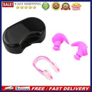 Soft Silicone Swimming Earplugs Nose Clip Comfortable Diving Surfing Nose Cli