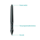 For Battery Pen Digital Pen Stylus Huion Graphics Drawing 8U9I W6P8
