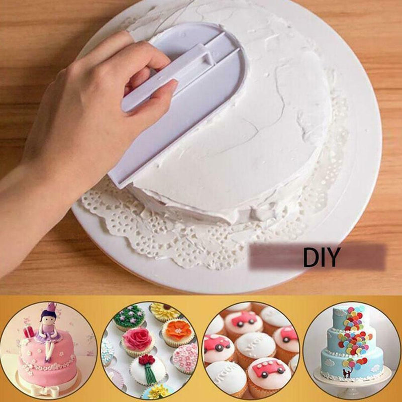 Kuchen Smoother Fondant Glätter Torten glätter Tortendekoration Smoother W0N6