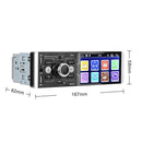 Camera Bluetooth Car Stereo Radio Car MP5 Player In-dash Audio Head Unit