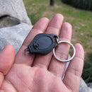 Mini Keychain Light LED Flashlight Emergency EDC Key Ring Torch (Black) Newly