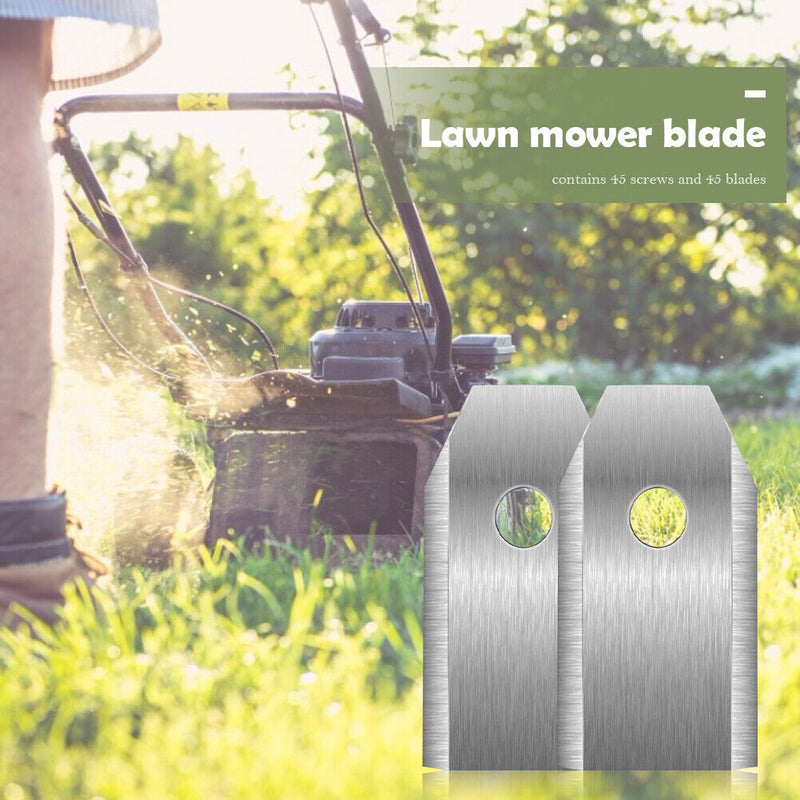 45pcs Mower Blades Stainless Steel Brush Cutter Parts for Trimming Machine Newly