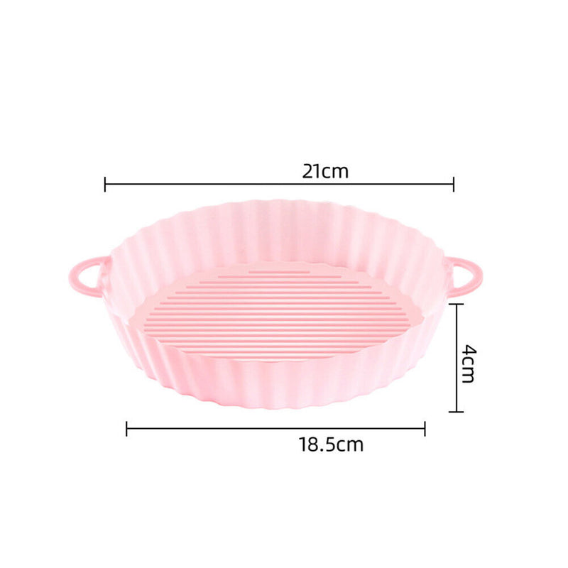 Multifunctional Air Fryers Basket Replacemen Grill Pan for Oven Steamer Cooker