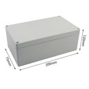 Cover Project Enclosure Boxes Power Transformer Case Electronic Project Box
