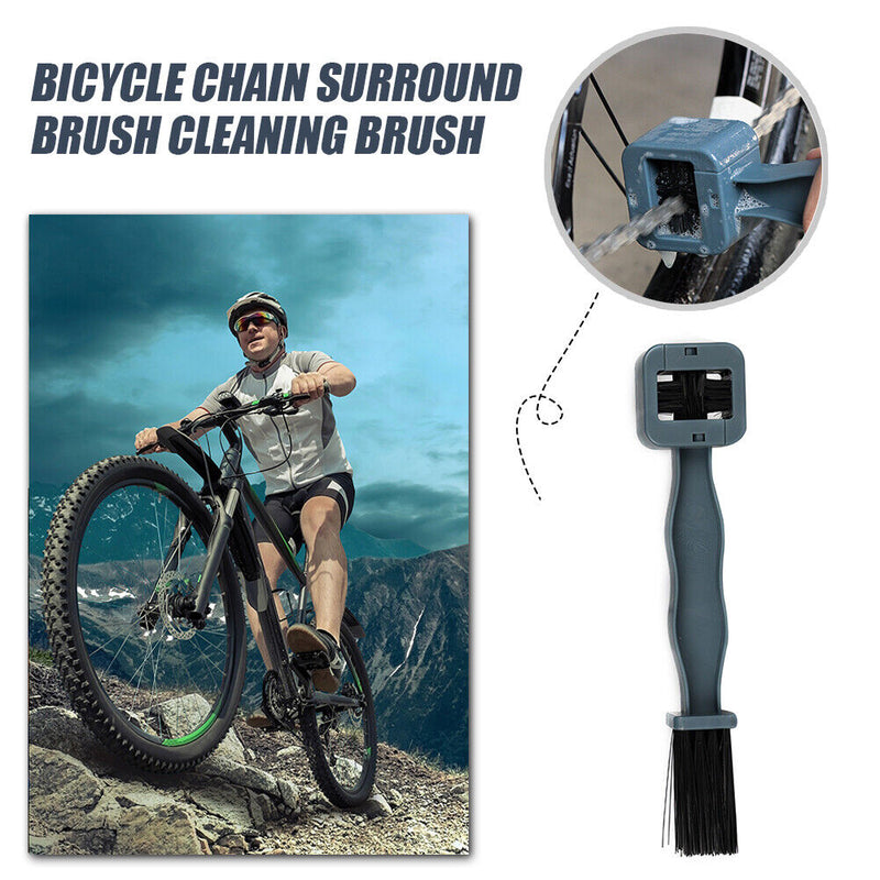 3pcs/Set Mountain Bicycle Chain Cleaner Kits Bike Brushes Scrubber Washer Tools