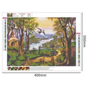 5D DIY Full Drill Diamond Painting Scenery Embroidery Craft Kit Home Decor Gi
