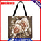 Motingdi Women's Floral Shopping Bag Large Capacity 40x40cm