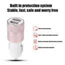 2.1A USB Car Chargers 2 Ports Mobile Phone Charging Socket Adapter Power Outlet