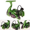Metal Arm 13+1BB Fishing Reel 1000-7000 series Gapless Head Spinning Wheel