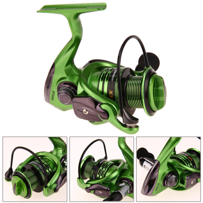 Metal Arm 13+1BB Fishing Reel 1000-7000 series Gapless Head Spinning Wheel