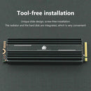 M.2 SSD Heatsink Cooler M2 2280 Solid State Hard Disk Radiator Thermal Pad