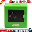 Money Boxes Combination Lock Coin Saving Storage Box Code Cash Case (Green)