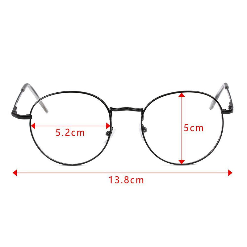 Vision Care Portable Optical Glasses Spectacles Round Glasses Eyeglasses Frame